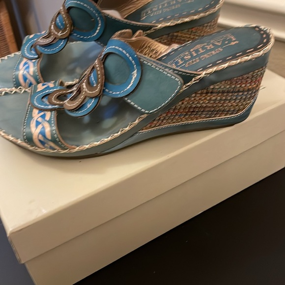 L’ artiste wedge sandals - Picture 4 of 4